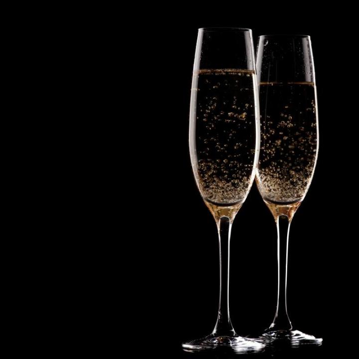 Vente de champagne, Pont-Sainte-Anne